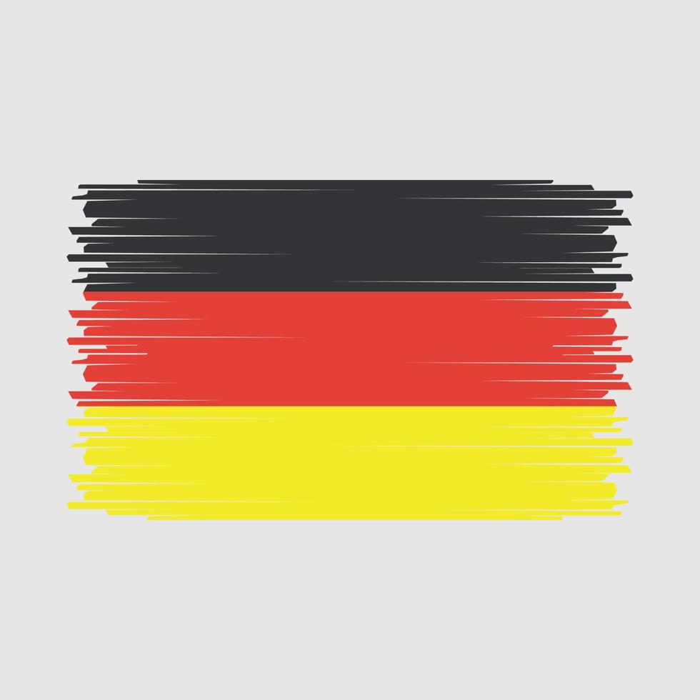 vector de bandera de alemania