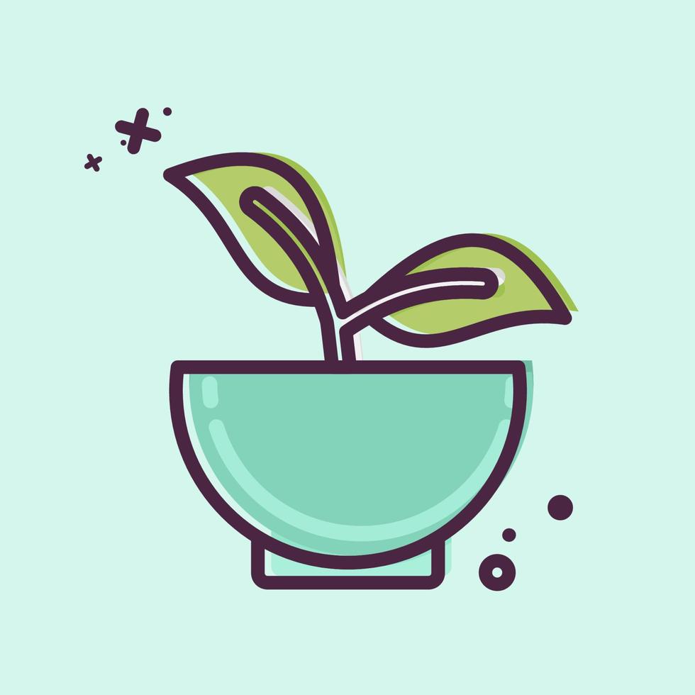 Icon 100 Vegan. related to CBD Oil symbol. simple design editable. simple illustration vector