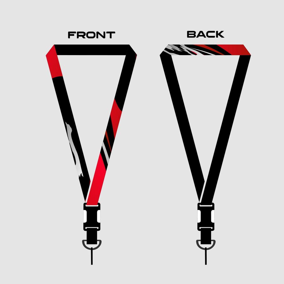 Lanyard Template for Dentical Spesialist 21979644 Vector Art at Vecteezy