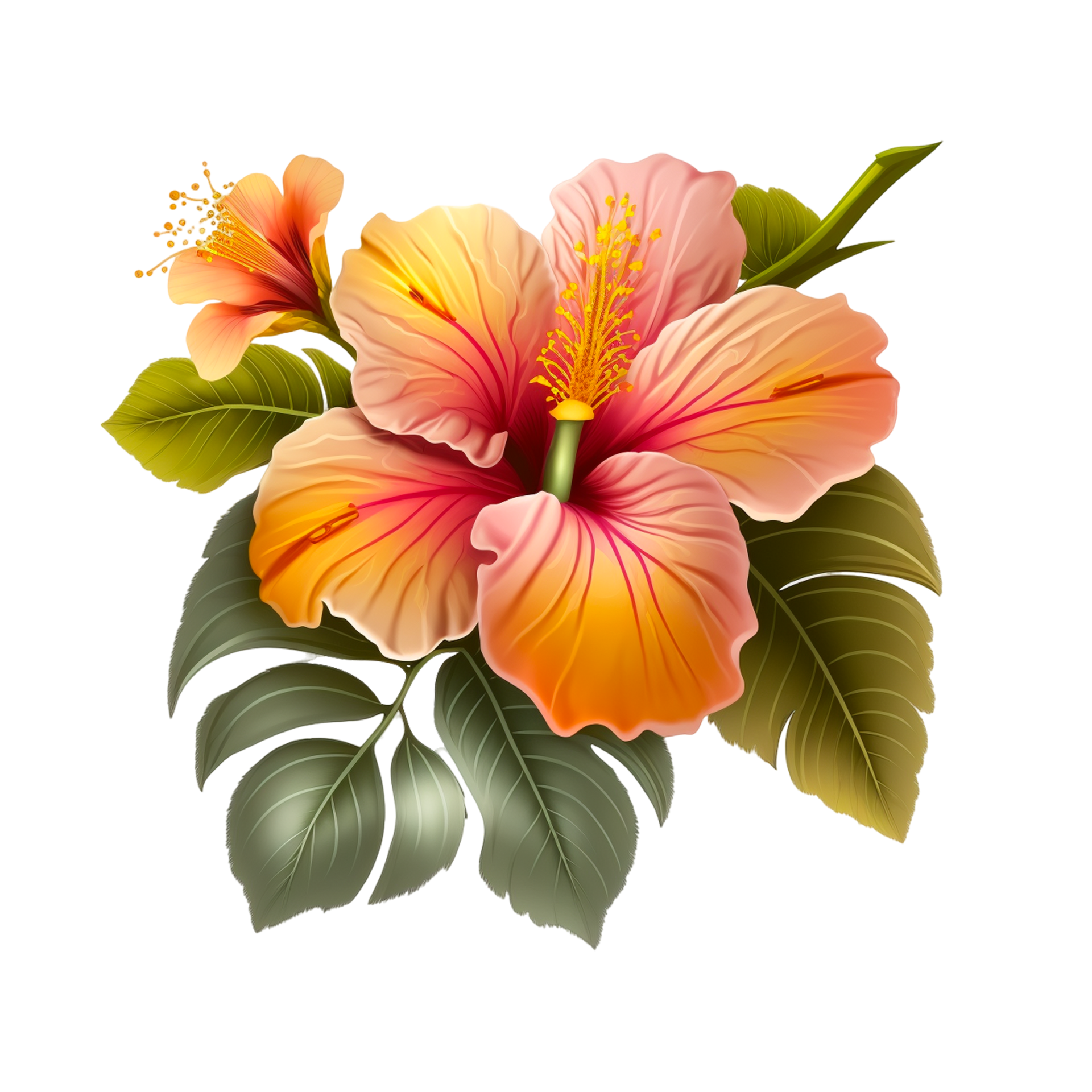 Beauty Cute Flower Cartoon Clipart Transparent Background 21979765 PNG