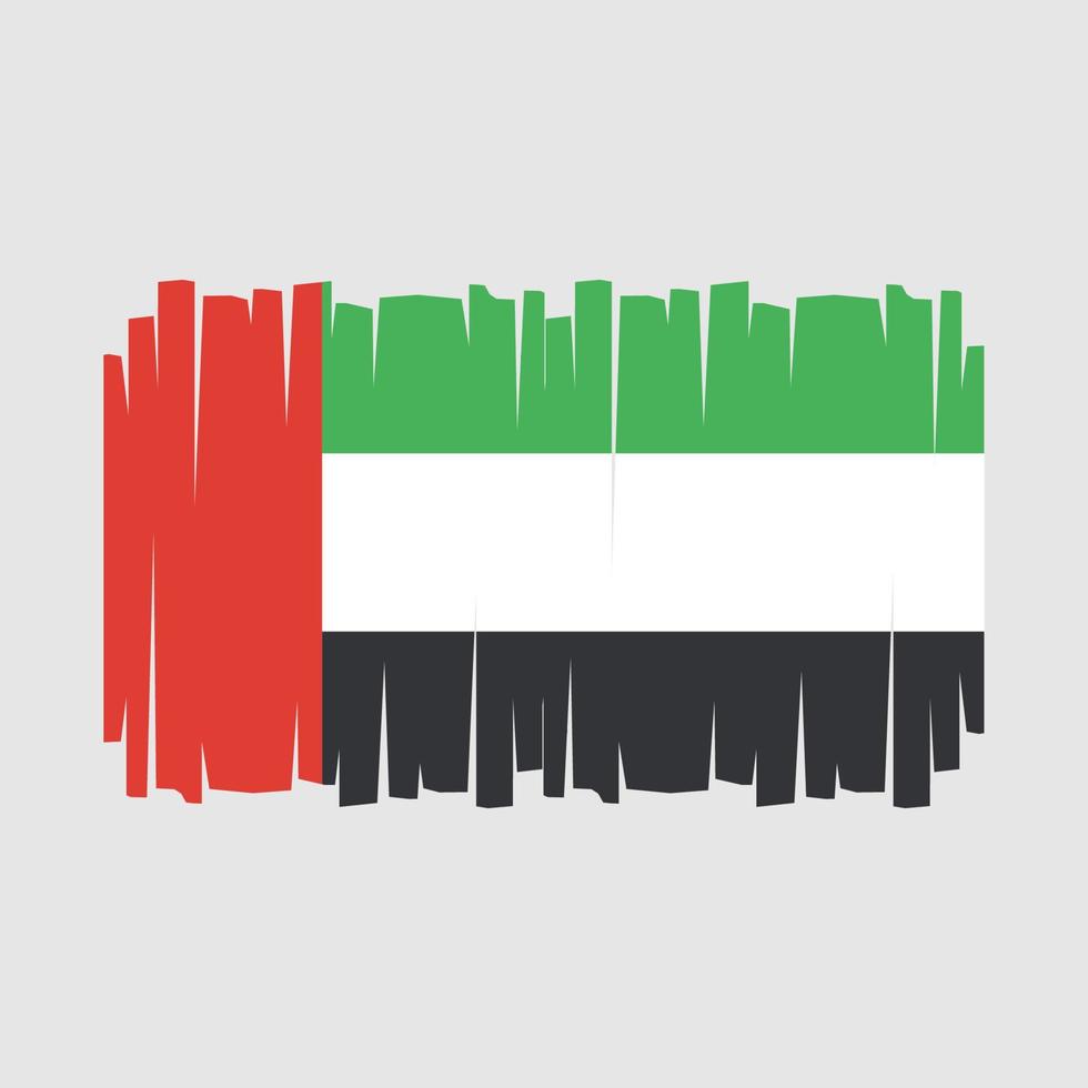 vector de bandera de los emiratos árabes unidos