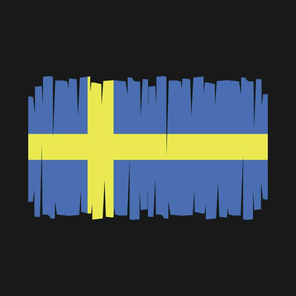 Sweden Flag Vector