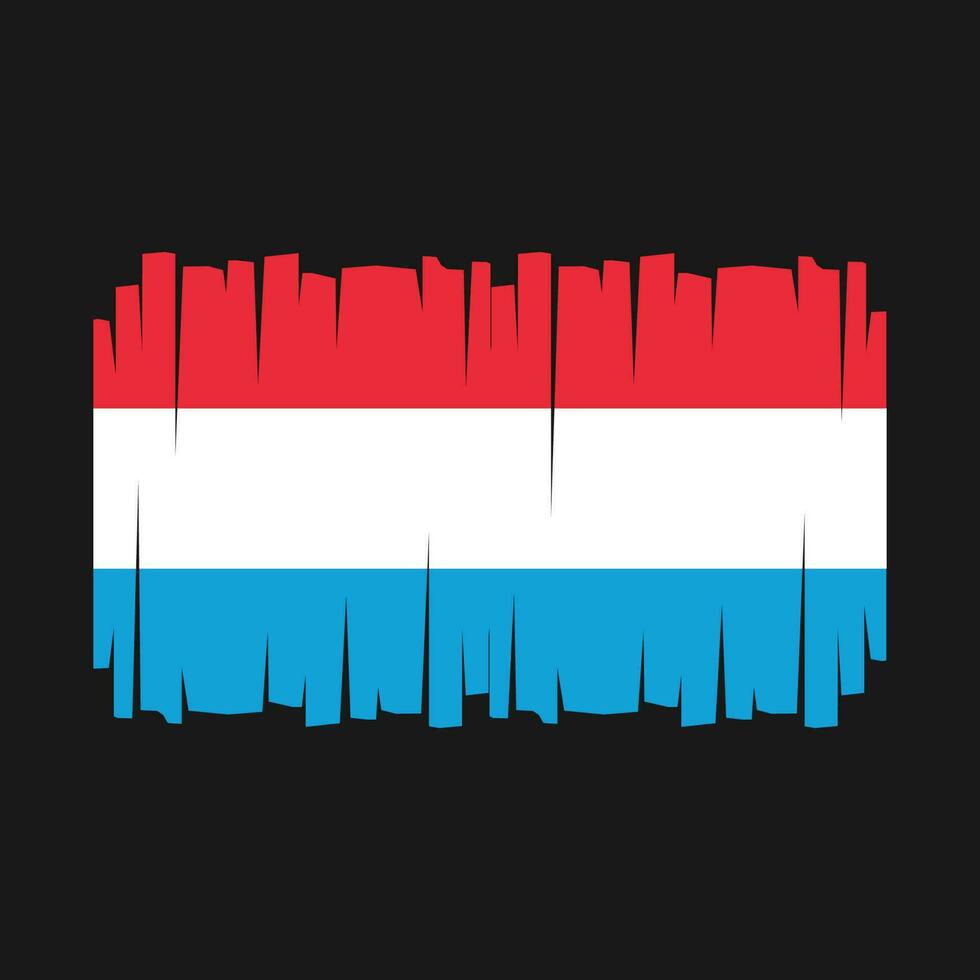 Luxembourg Flag Vector