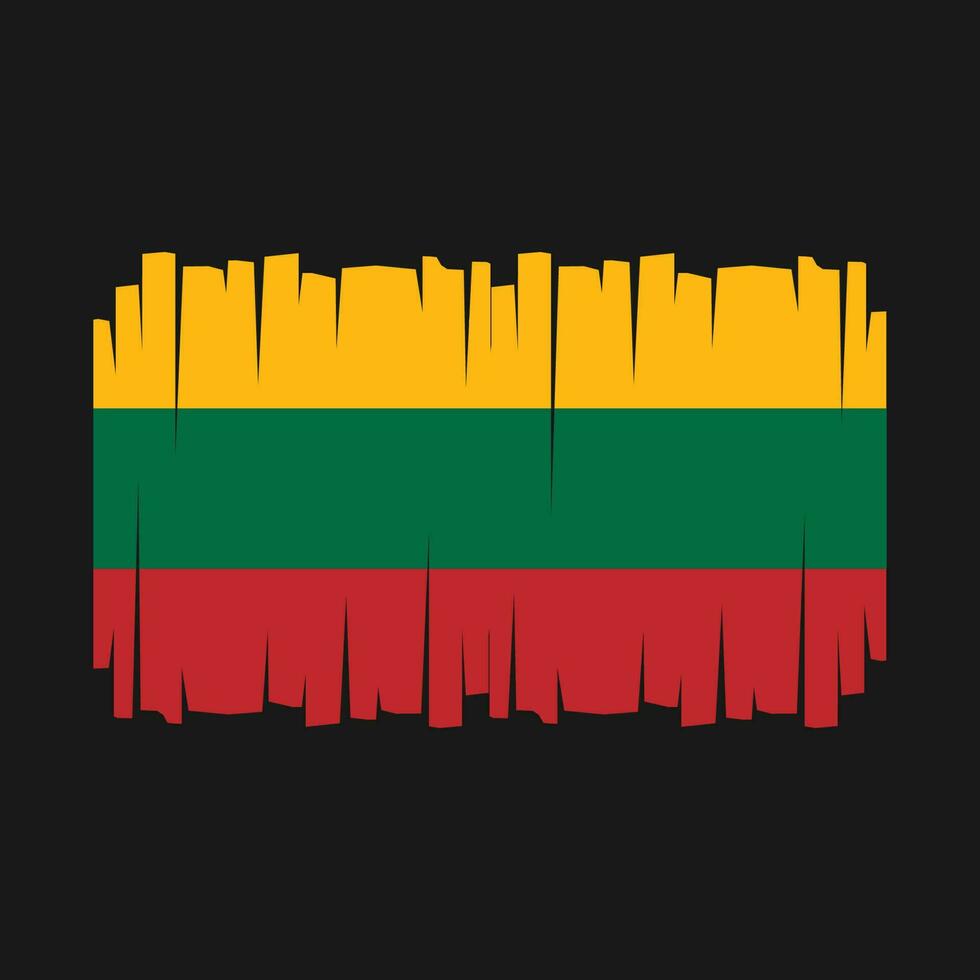 Lithuania Flag Vector