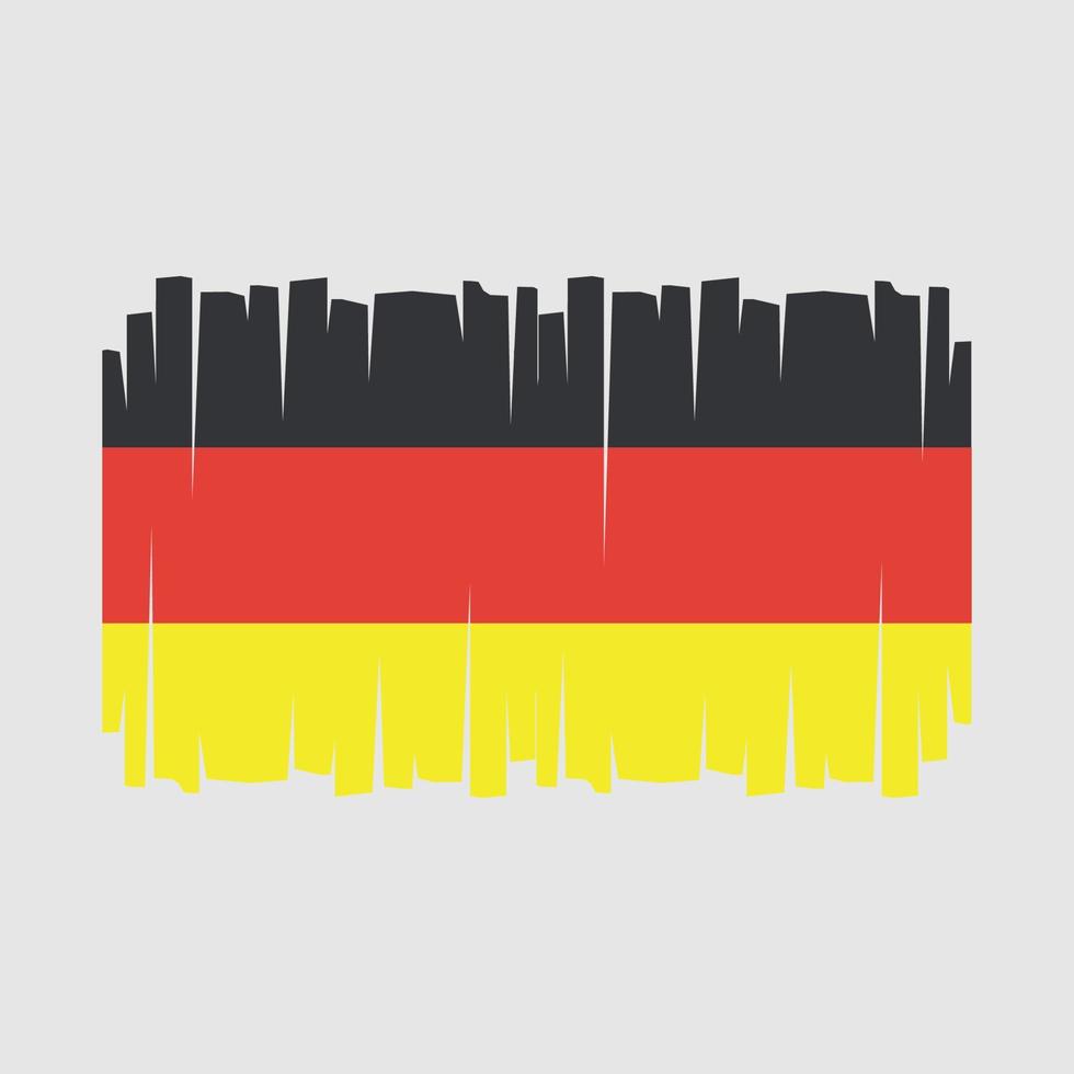 vector de bandera de alemania