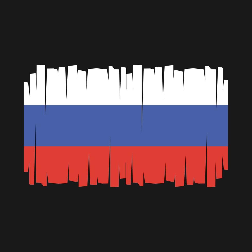 Russia Flag Vector
