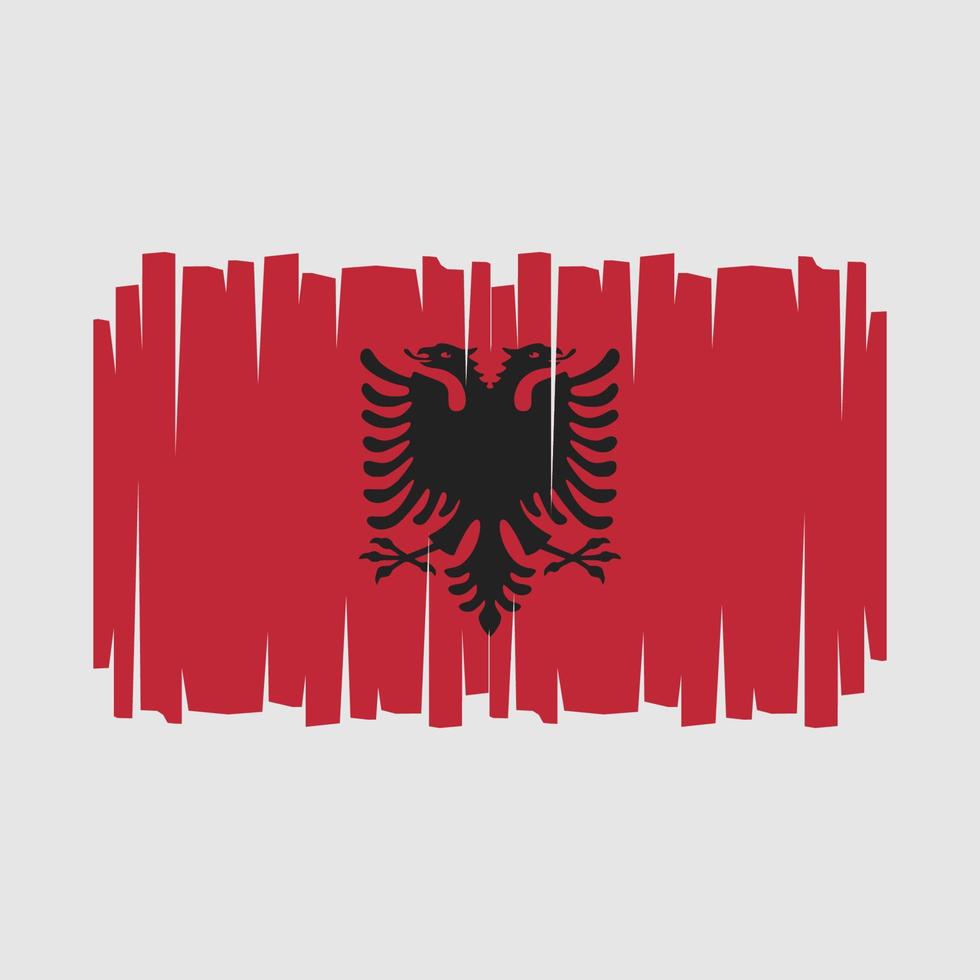Albania Flag Vector