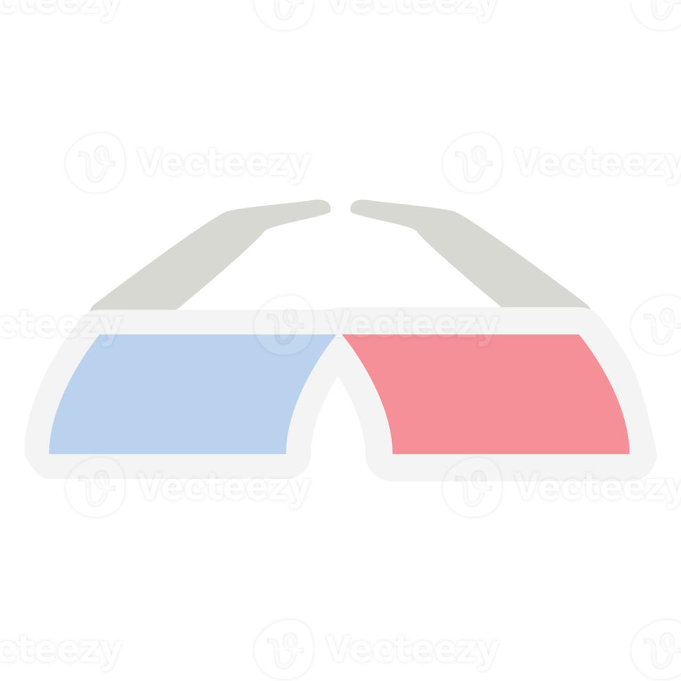 3d lentes gafas de protección cine retro lentes polarizado Gafas de sol png