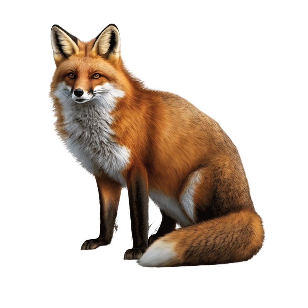 Cute Fox Clipart Transparent Background png