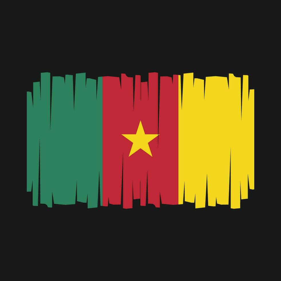 Cameroon Flag Vector