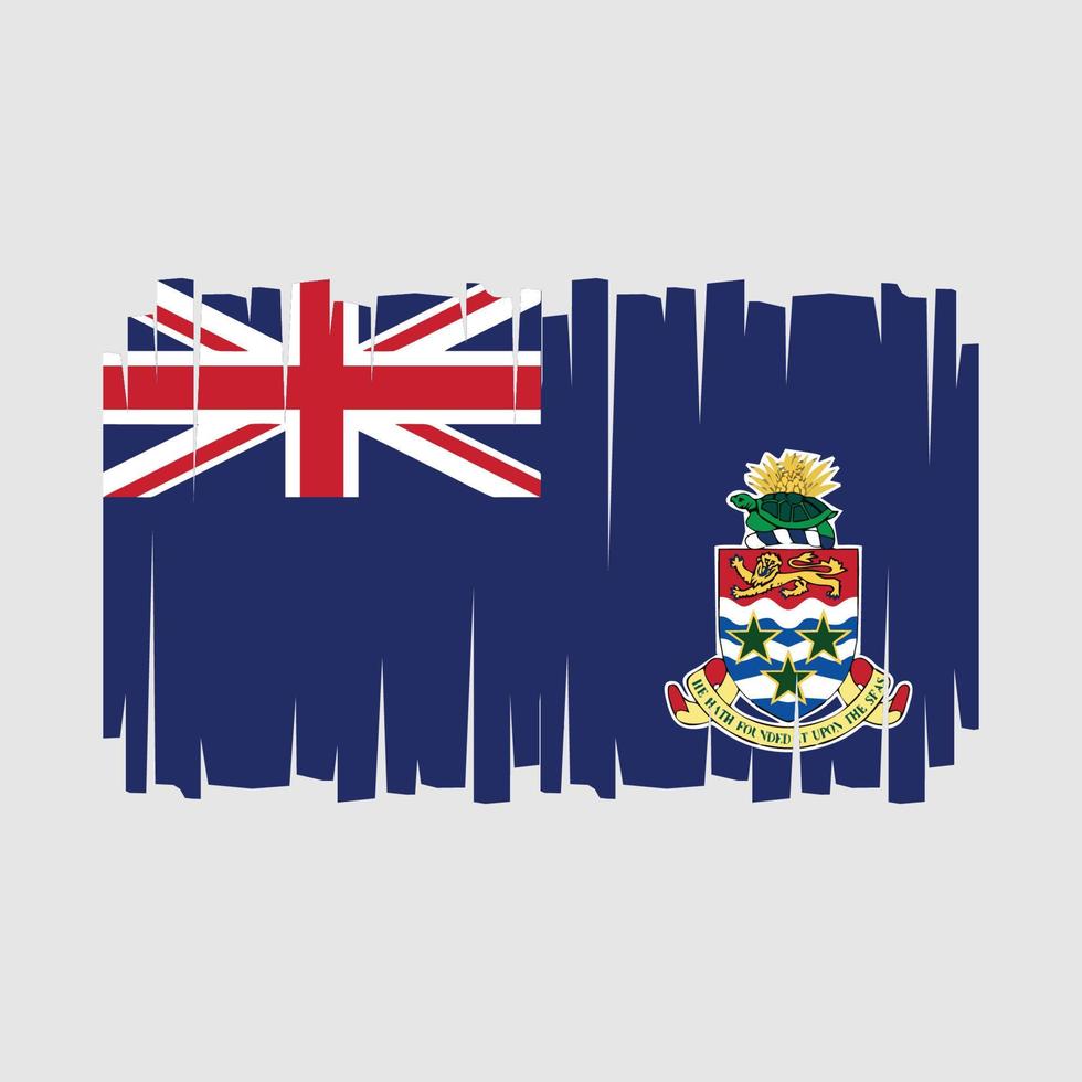 vector de bandera de las islas caimán