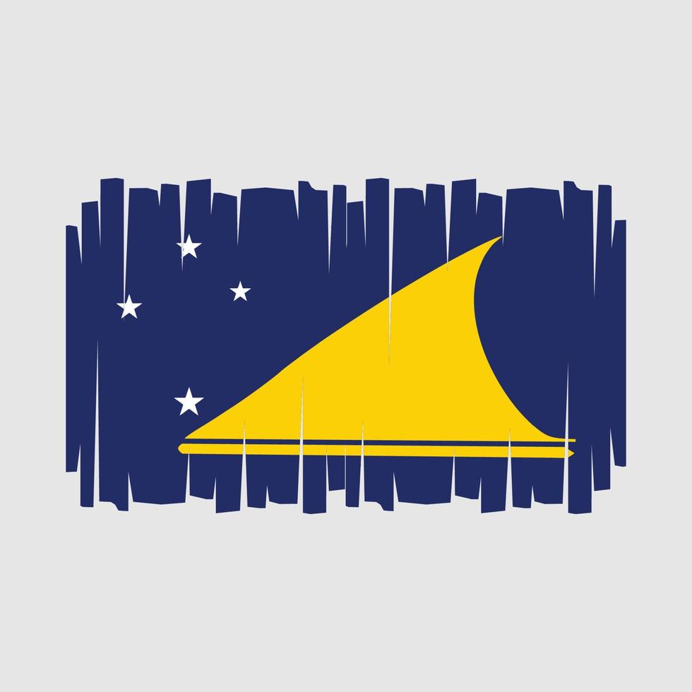 vector de bandera de tokelau