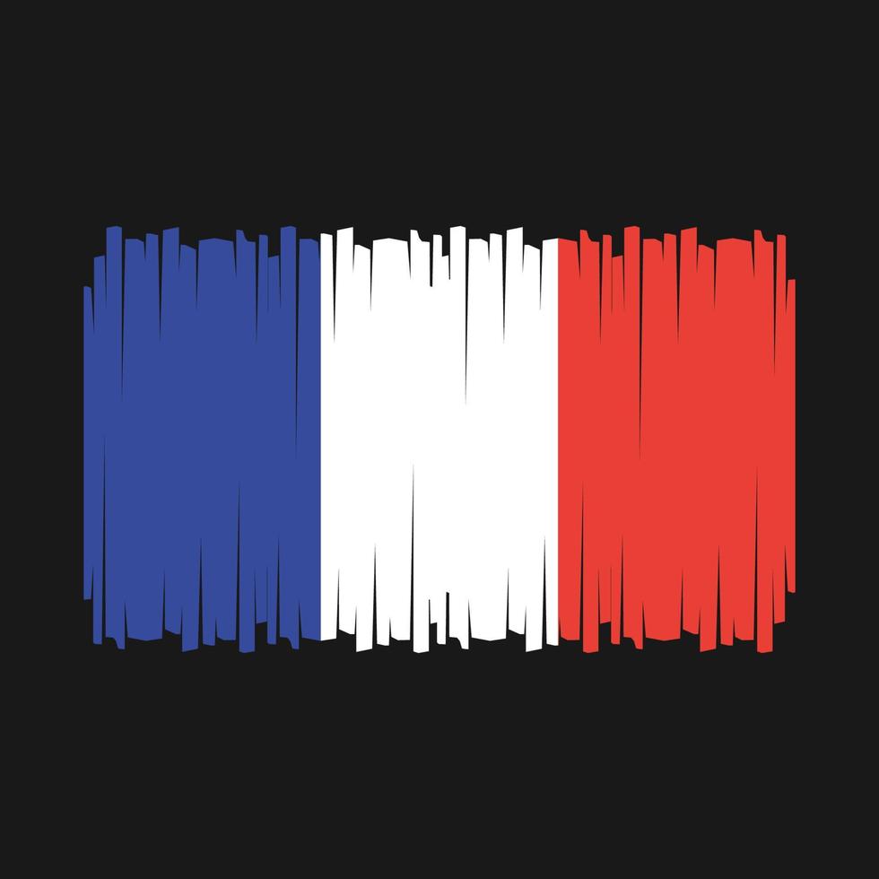 France Flag Vector