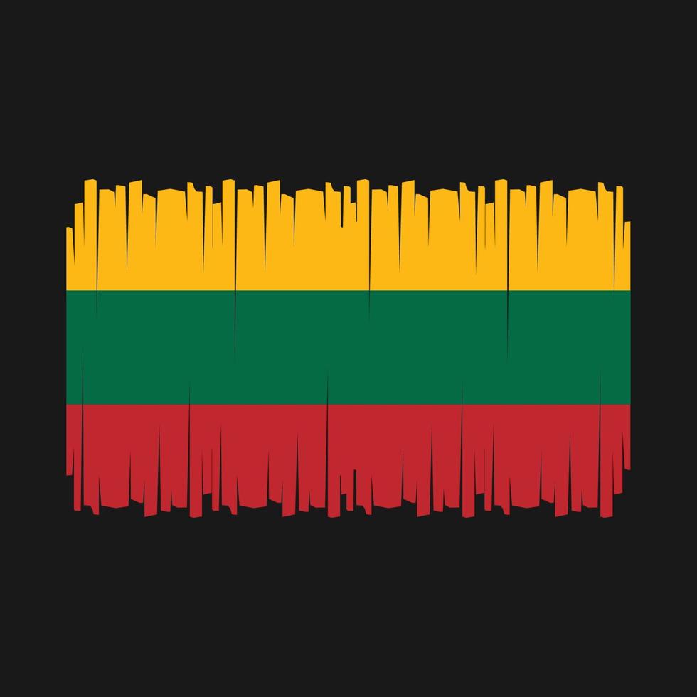 Lithuania Flag Vector