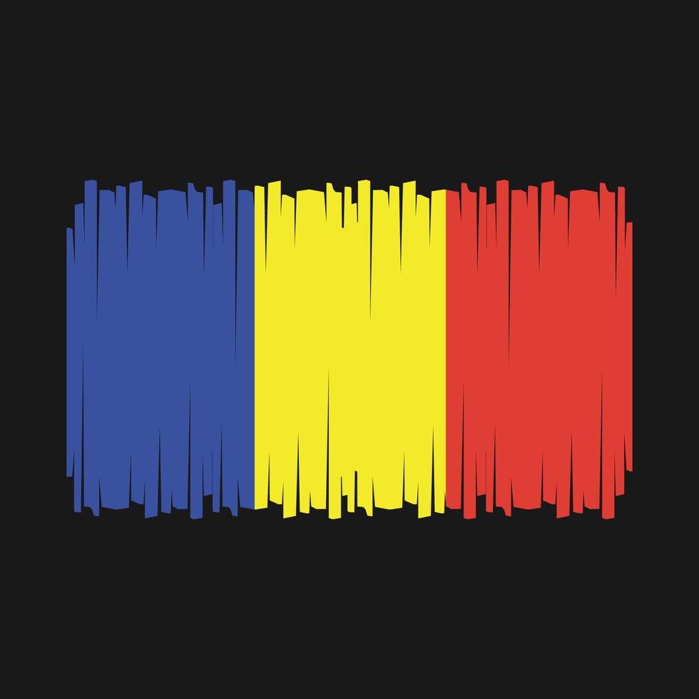 Romania Flag Vector