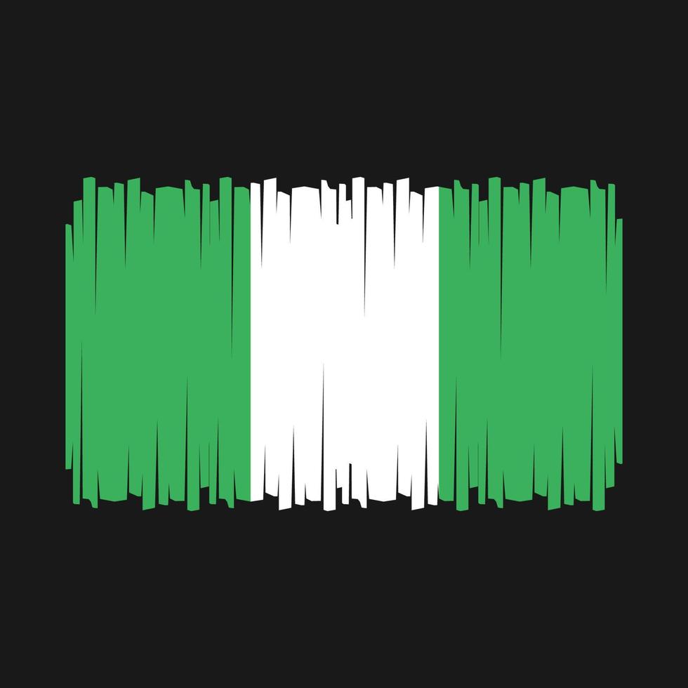 Nigeria Flag Vector
