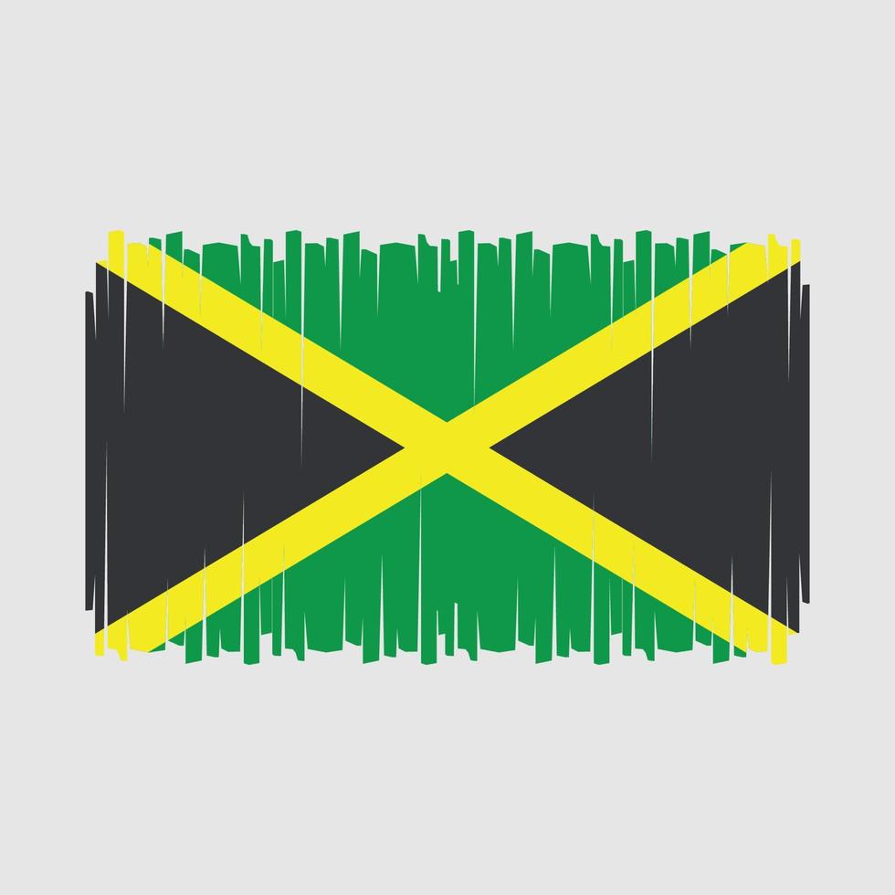 Jamaica Flag Vector