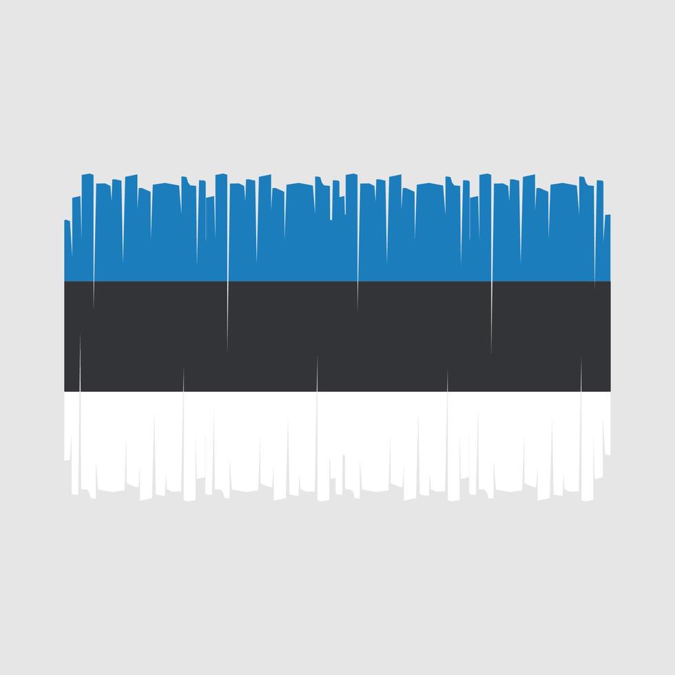 Estonia Flag Vector