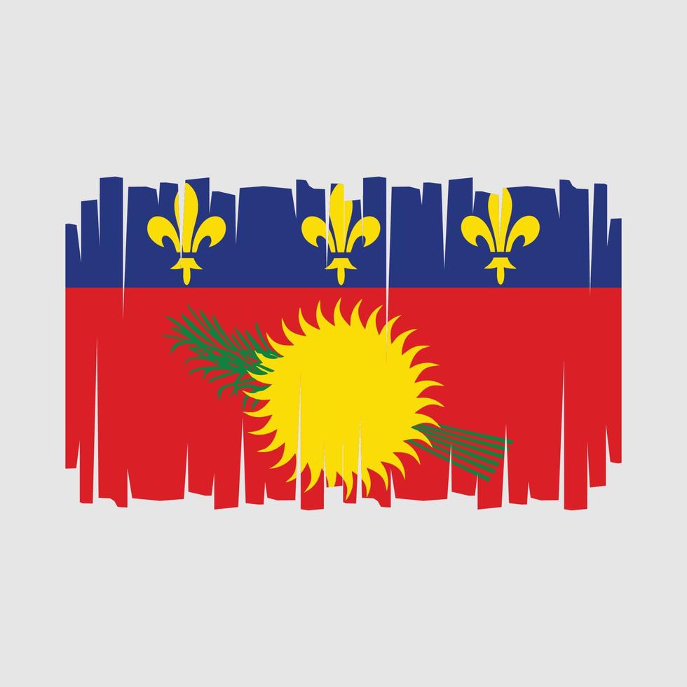 Guadeloupe Flag Vector