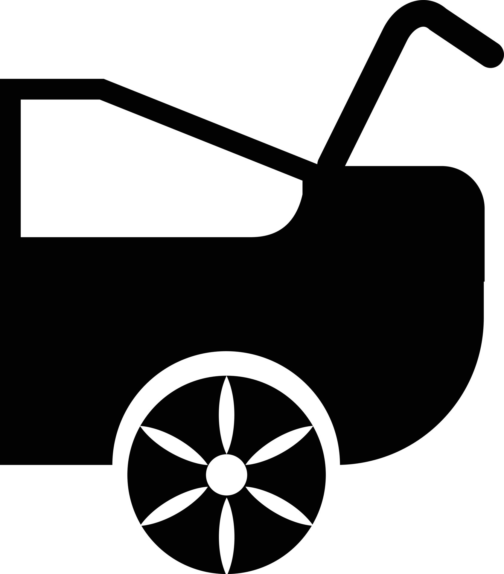 trunk open icon on white background. car with open trunk sign. car boot symbol. flat style