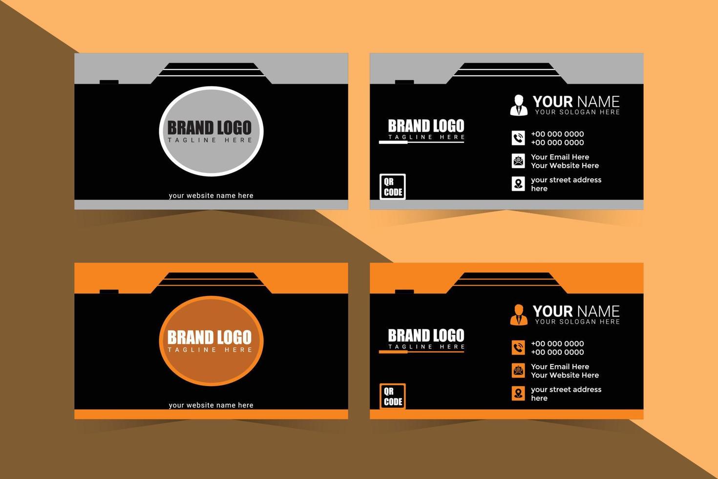 Modern Business Card design tempalte, Creative professional business card design vector