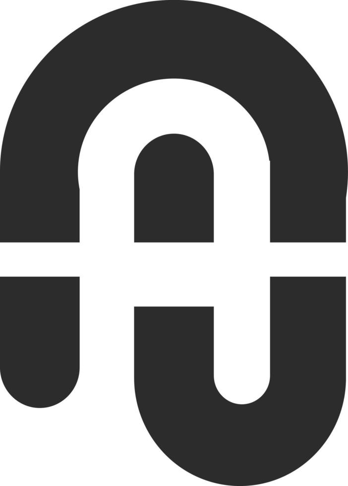 Letter A Padlock Logo vector