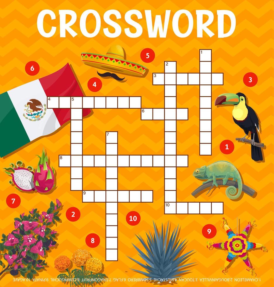 Mexican food animals and symbols crossword grid 21981533 Vector Art at Mexican food animals and symbols crossword grid 21981533 Vector Art at