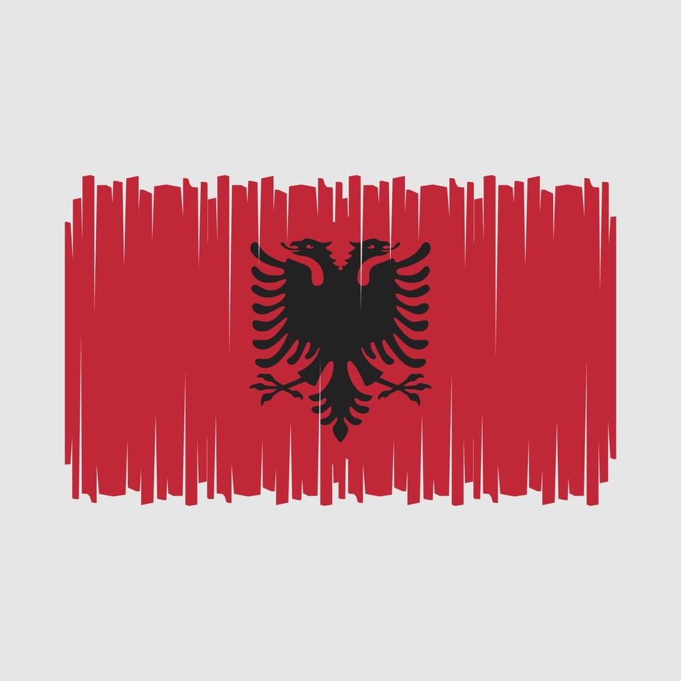 Albania Flag Vector