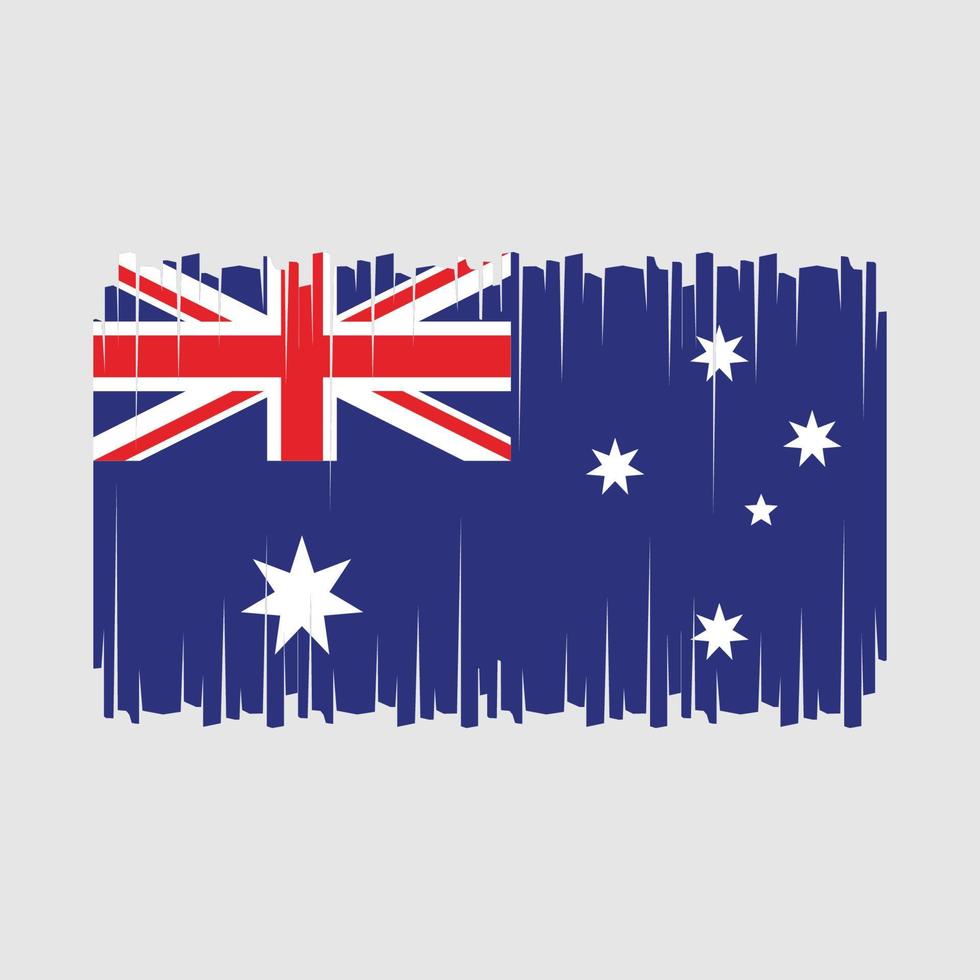 vector de bandera de australia