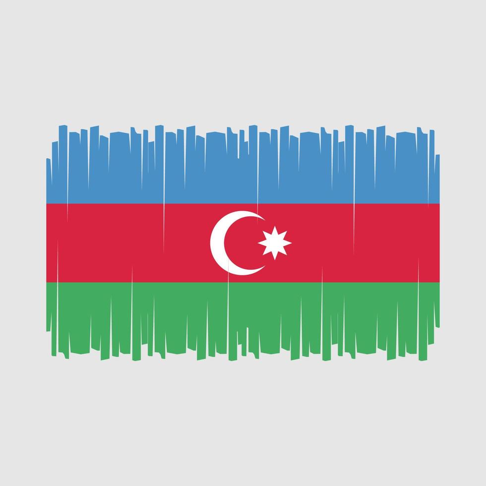 Azerbaijan Flag Vector