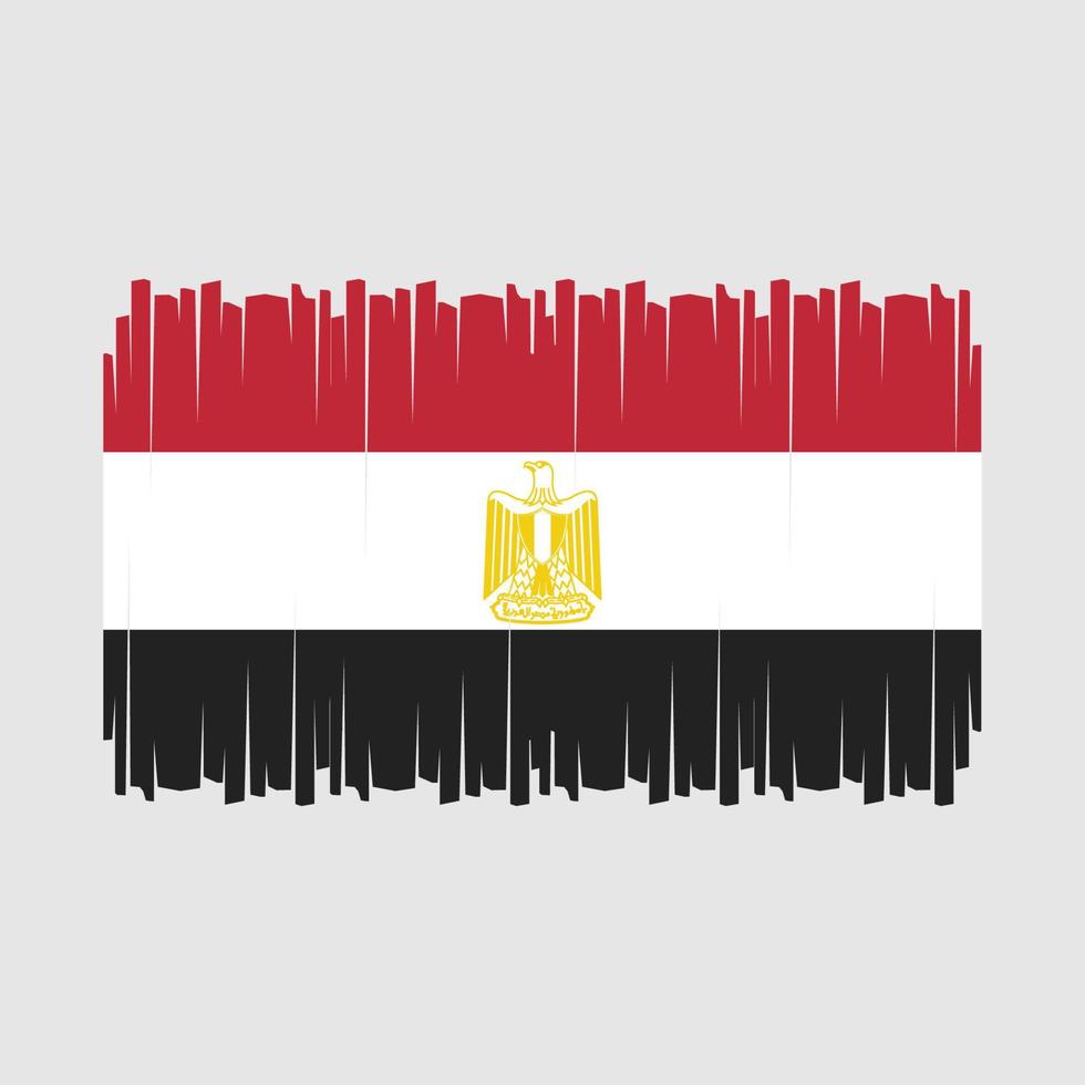 vector de bandera de egipto