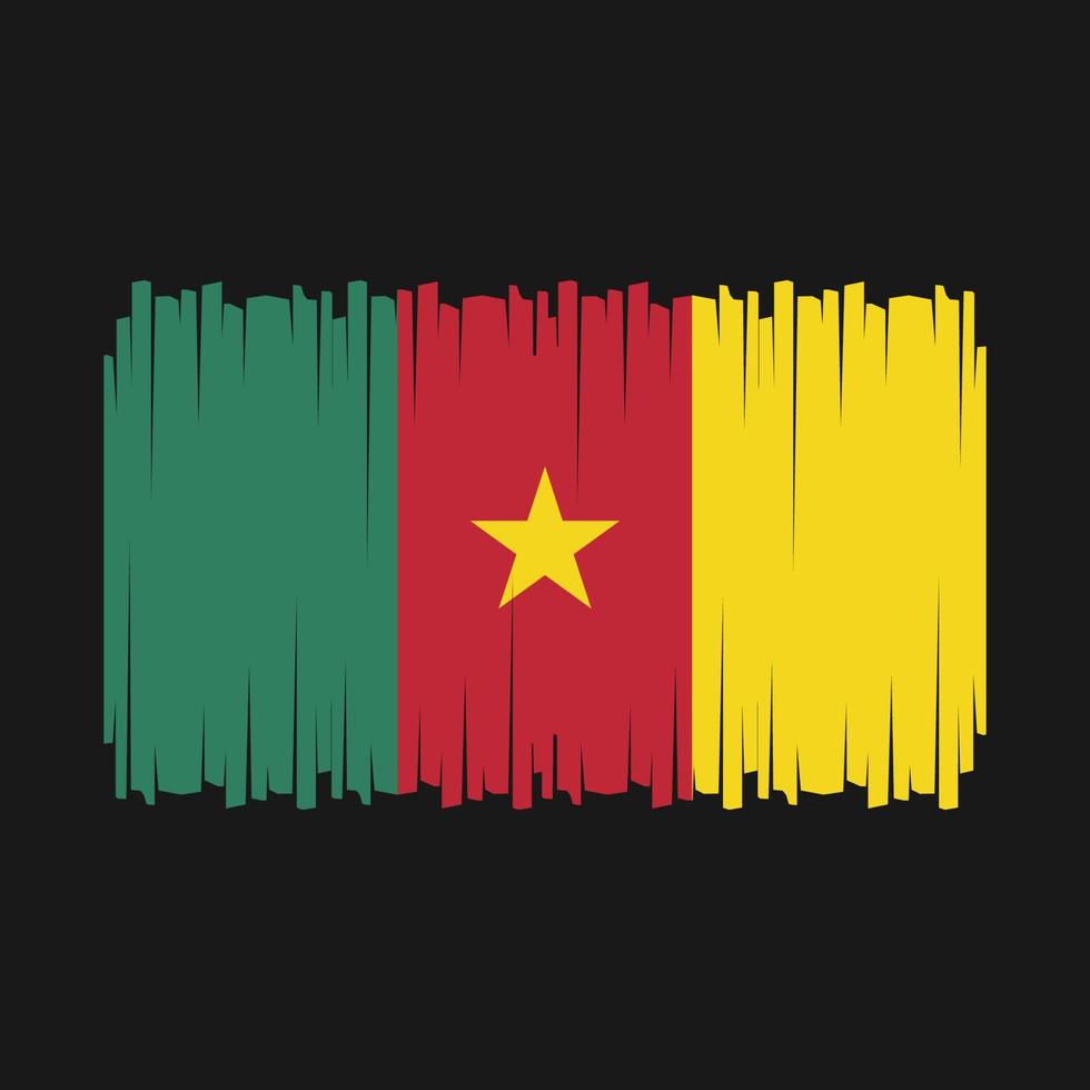 Cameroon Flag Vector