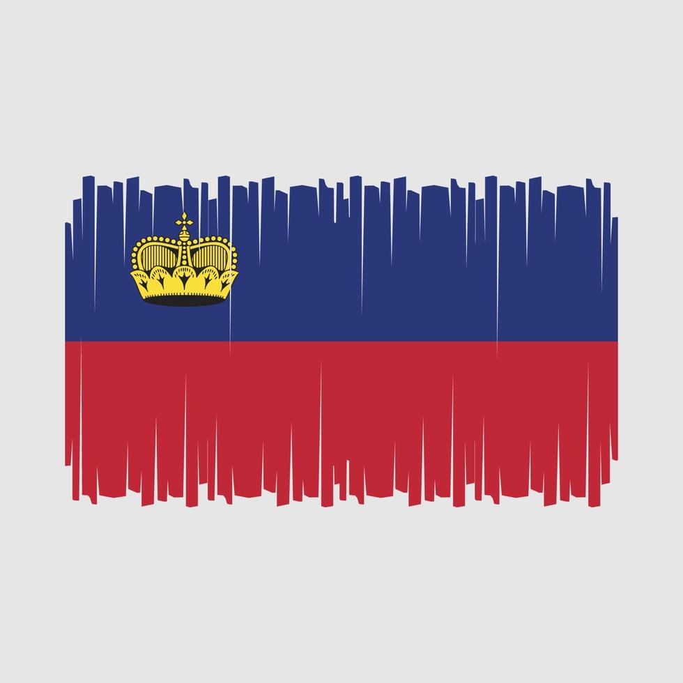 Liechtenstein Flag Vector