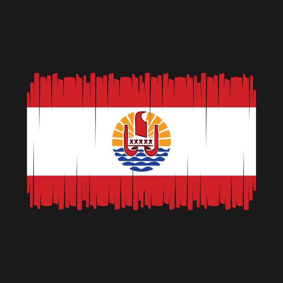 French Polynesia Flag Vector