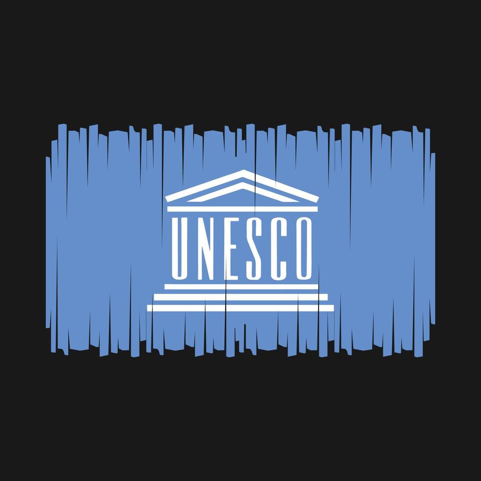 Unesco Flag Vector