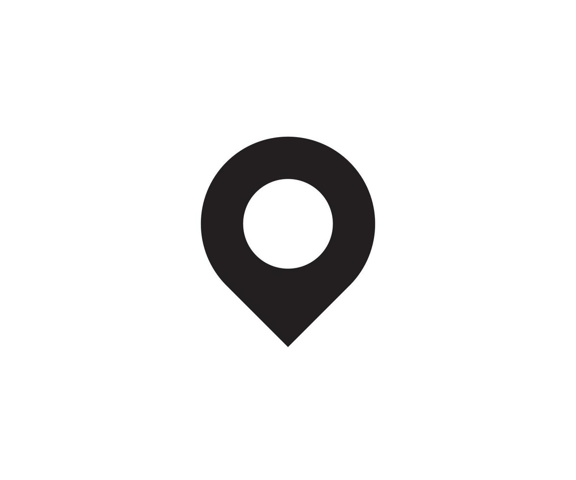 Location icon simple design vector template