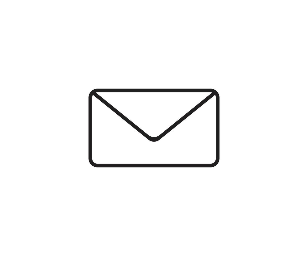 E-mail icon design vector template