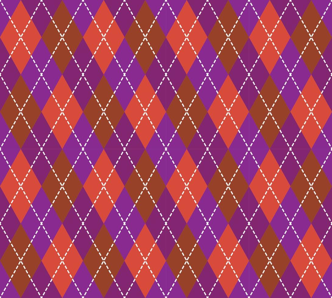 Argyle Pattern vector ,Fabric texture background
