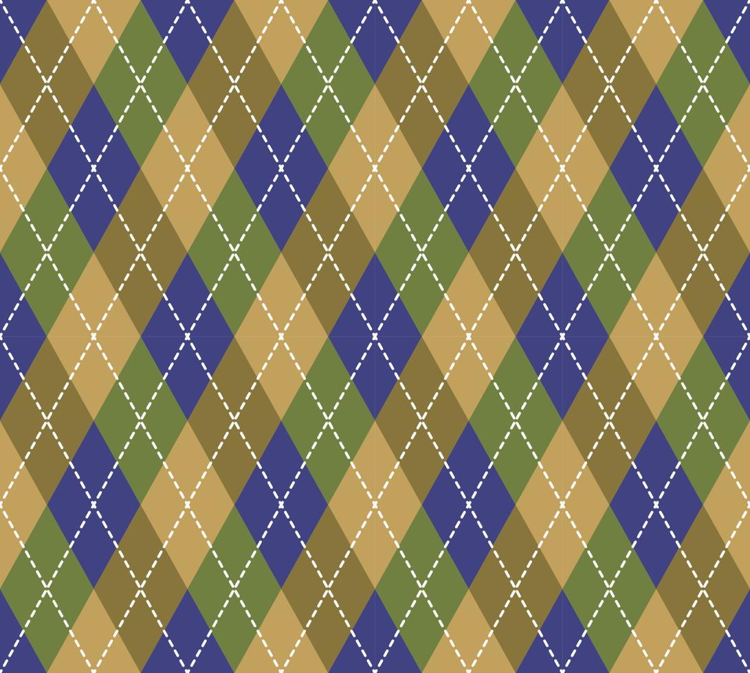Argyle Pattern vector ,Fabric texture background