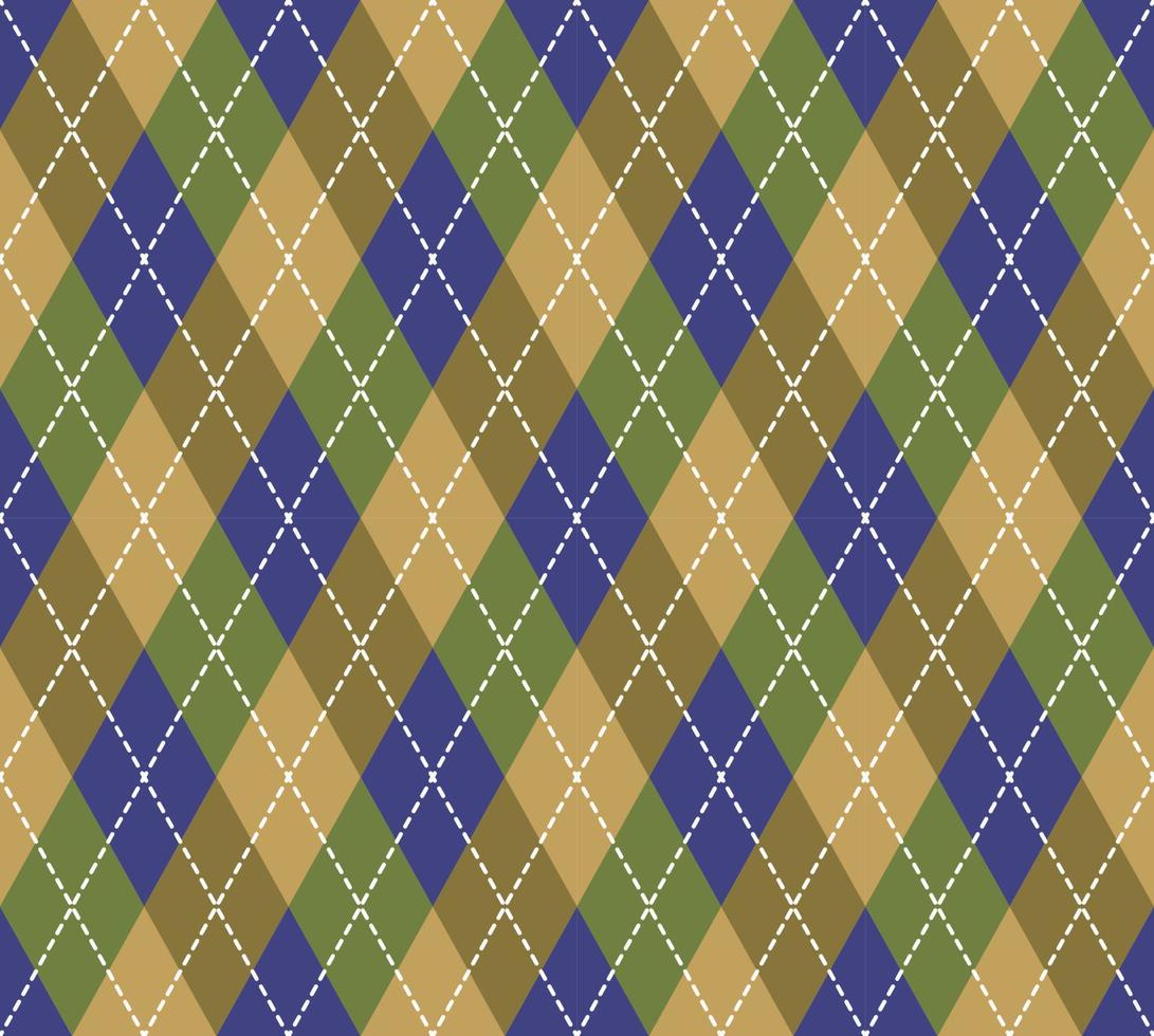 Argyle Pattern vector ,Fabric texture background