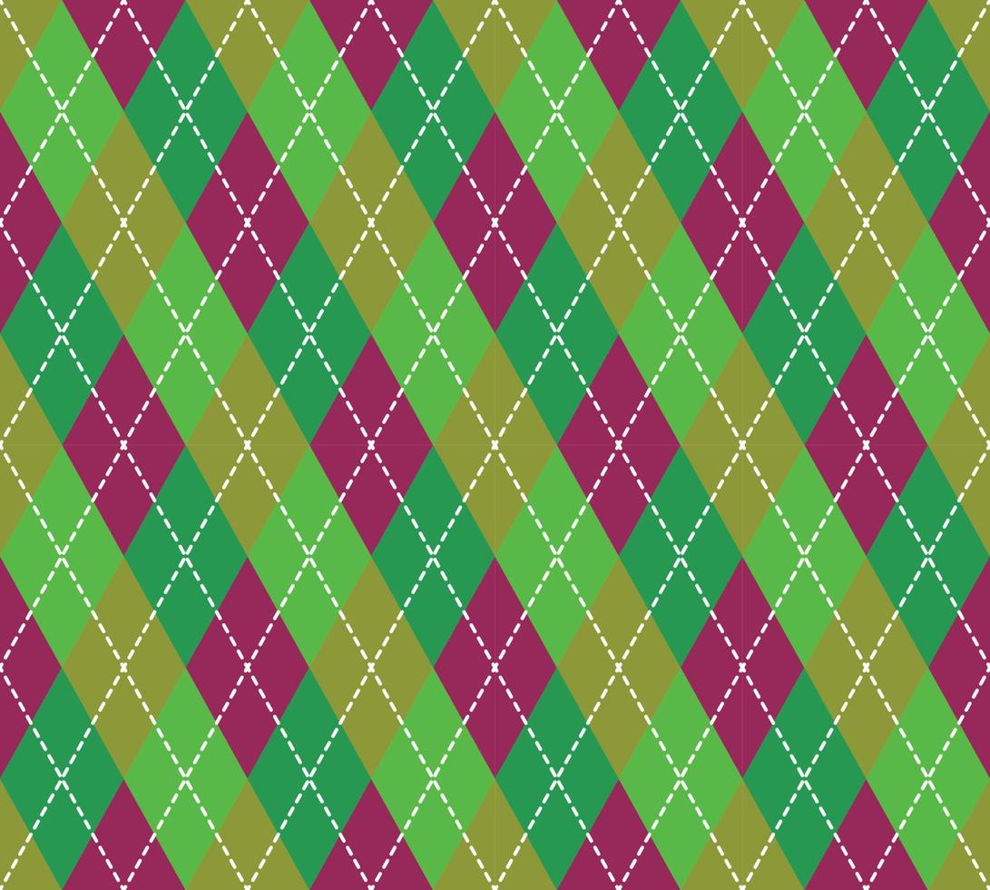 Argyle Pattern vector ,Fabric texture background