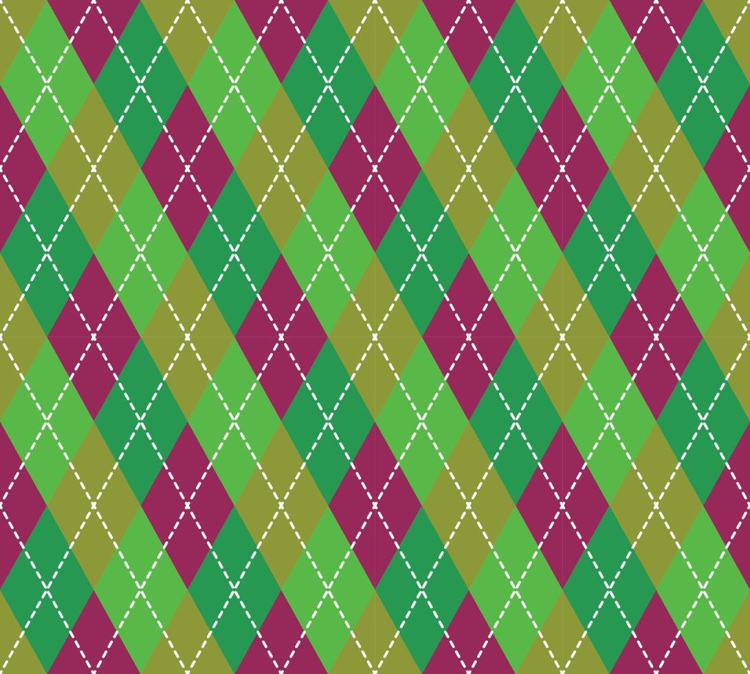 Argyle Pattern vector ,Fabric texture background