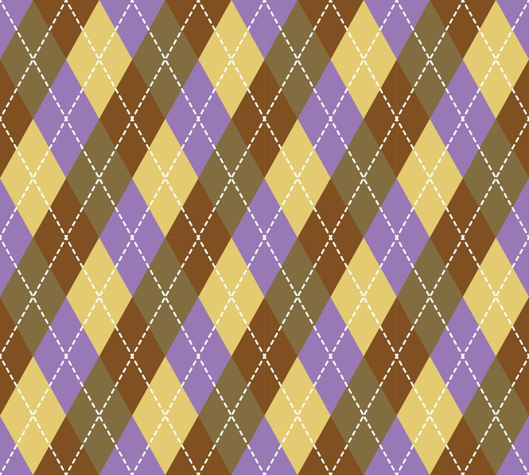 Argyle Pattern vector ,Fabric texture background