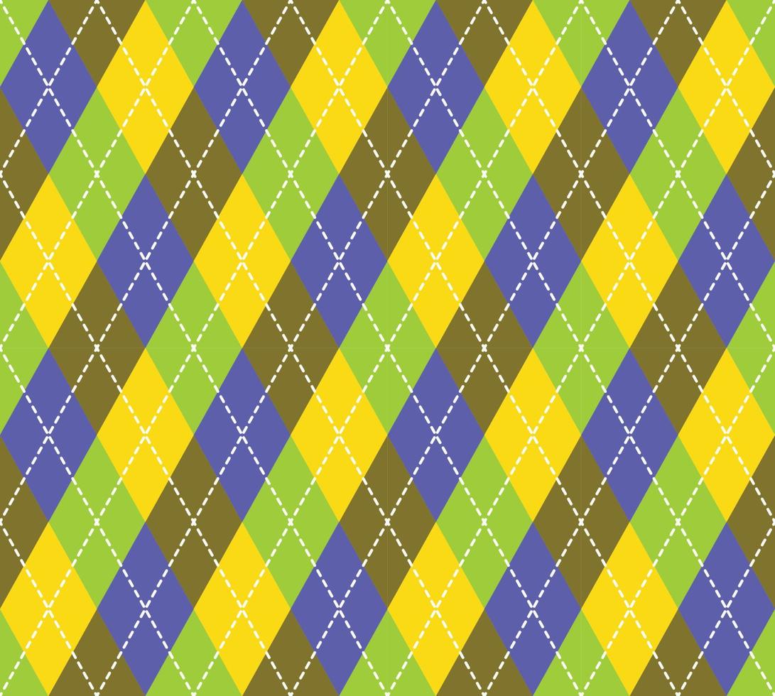 Argyle Pattern vector ,Fabric texture background