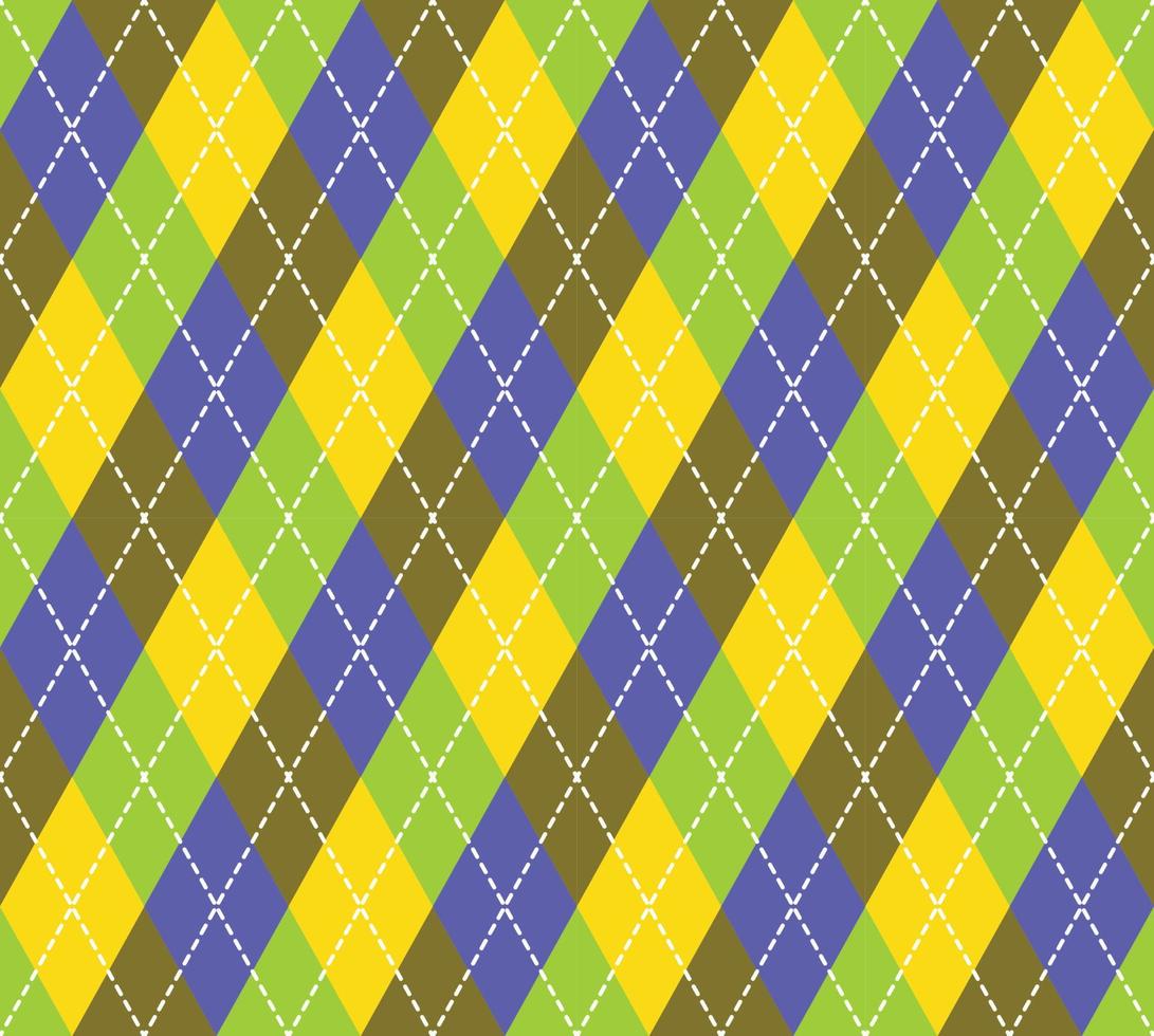 Argyle Pattern vector ,Fabric texture background