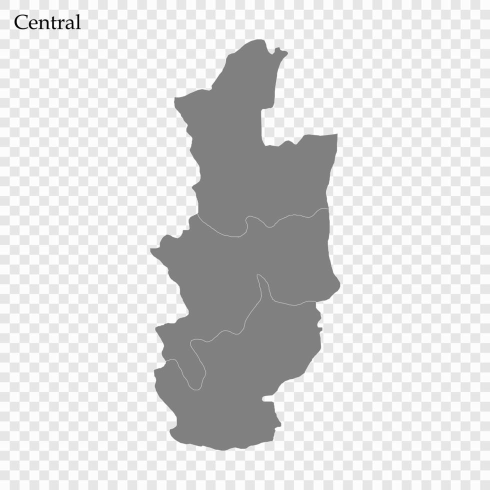 alto calidad mapa provincia de sri lanka vector