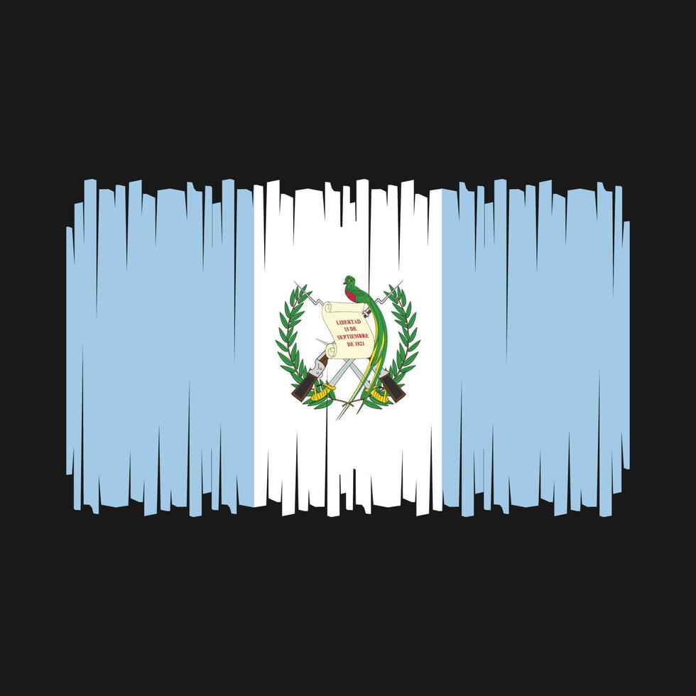 vector de bandera de guatemala