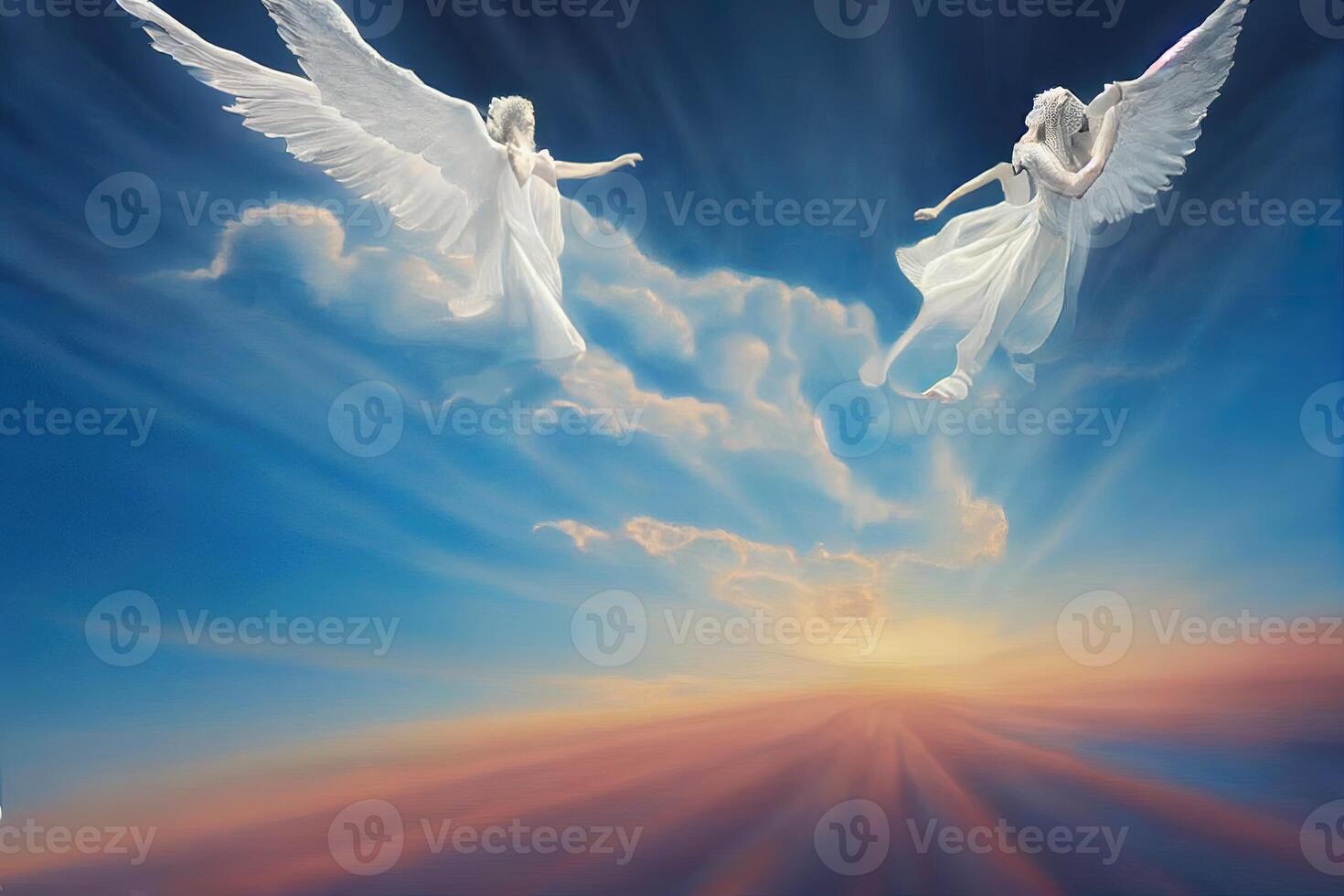 Dancing In The Sky Angels Perspective Lyrics illustration of angels dancing in the sky 21983107 Stock Photo at Vecteezy