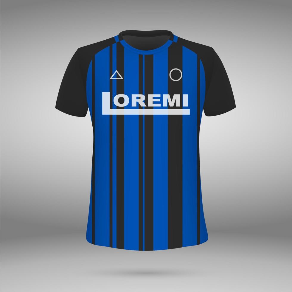 t-shirt. soccer jersey. Vector illustration