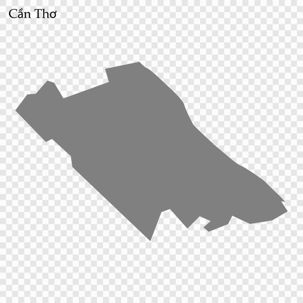 mapa de provincia de Vietnam vector